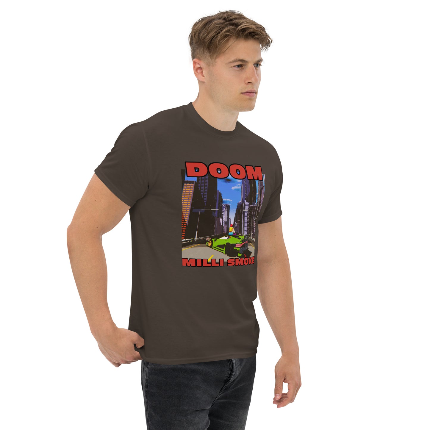 DOOM UNISEX TEE (BROWN)