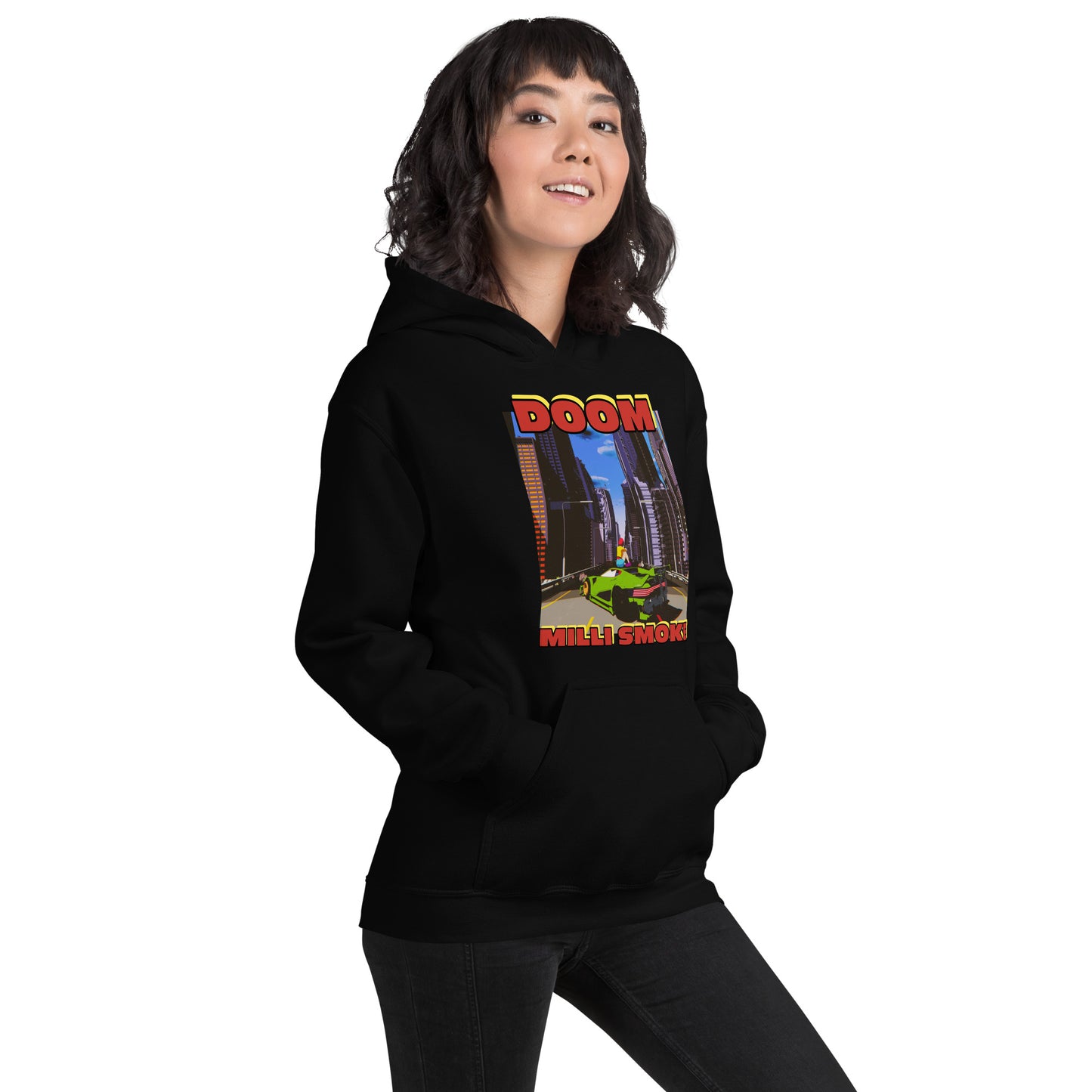 DOOM UNISEX HOODIE (BLACK)